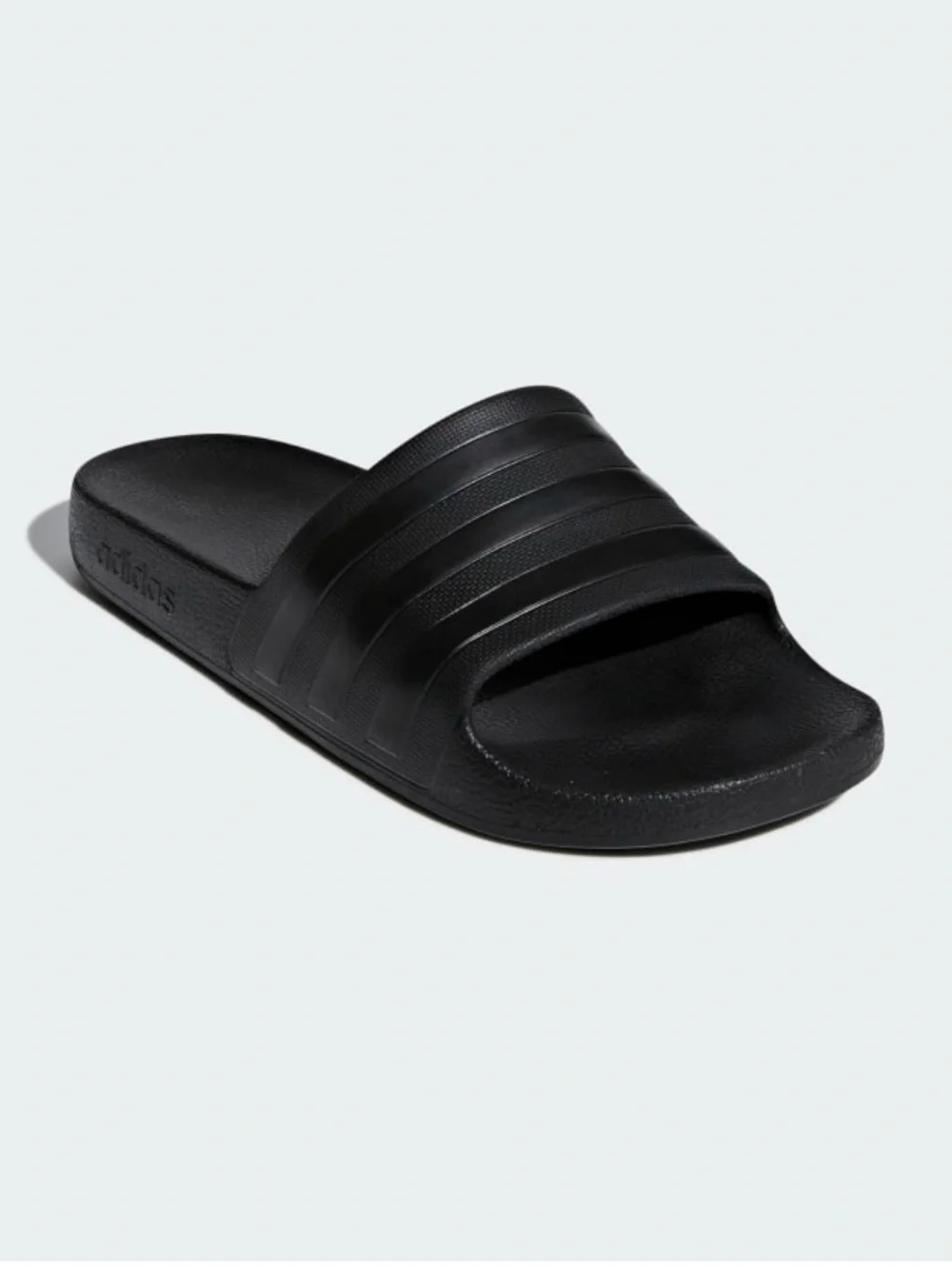 Adidas Adilette Aqua Black Slides New